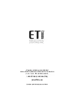 Preview for 13 page of ETI 90600366 Use And Care Manual