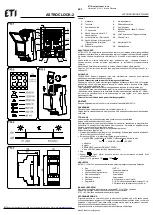 Предварительный просмотр 3 страницы ETI ASTROCLOCK-2 Manual