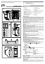 Предварительный просмотр 11 страницы ETI ASTROCLOCK-2 Manual