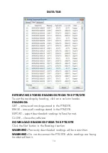 Preview for 14 page of ETI DTR Software User Manual