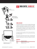 Предварительный просмотр 1 страницы ETI SNOW SWITCH SENSOR CUP Installation Manual