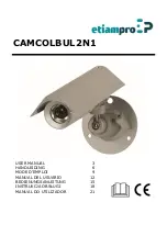 Preview for 1 page of EtiamPro CAMCOLBUL2N1 User Manual