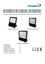 Preview for 1 page of EtiamPro EFL120W30V1 User Manual