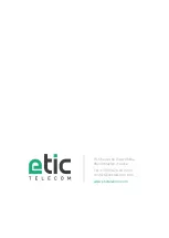 Предварительный просмотр 24 страницы Etic Telecom XSRACK User Manual