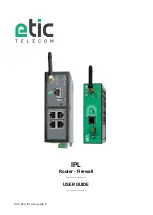 ETIC IPL-A-2 Series User Manual предпросмотр