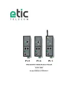 ETIC IPL-A Setup Manual предпросмотр