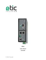 ETIC IPL-E User Manual preview