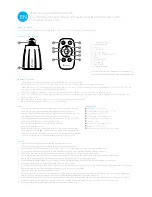 Preview for 2 page of eTIGER Cosmic LED User Manual