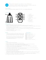 Preview for 3 page of eTIGER Cosmic LED User Manual