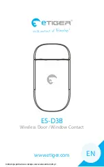 eTIGER ES-D3B User Manual предпросмотр