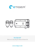 eTIGER ES-DLS-01 Manual preview