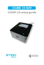 Предварительный просмотр 1 страницы ETION CREATE CHANNELS MEDICAL SOLUTONS CUBE 25 NIV Setup Manual