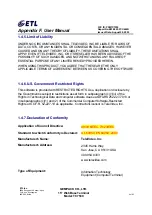 Preview for 6 page of ETL TeleCLIENT TC7530 Series User Manual