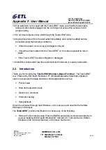 Preview for 10 page of ETL TeleCLIENT TC7530 Series User Manual