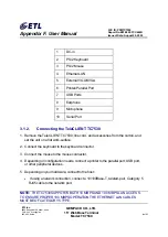 Preview for 14 page of ETL TeleCLIENT TC7530 Series User Manual