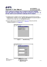 Preview for 22 page of ETL TeleCLIENT TC7530 Series User Manual