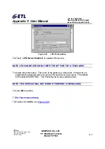 Preview for 34 page of ETL TeleCLIENT TC7530 Series User Manual
