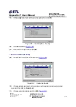 Preview for 41 page of ETL TeleCLIENT TC7530 Series User Manual