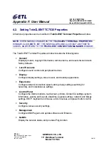 Preview for 48 page of ETL TeleCLIENT TC7530 Series User Manual