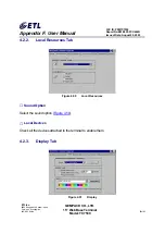 Preview for 50 page of ETL TeleCLIENT TC7530 Series User Manual