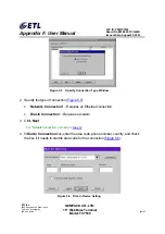 Preview for 62 page of ETL TeleCLIENT TC7530 Series User Manual