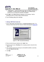 Preview for 68 page of ETL TeleCLIENT TC7530 Series User Manual