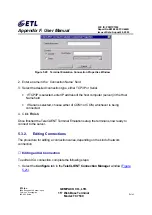 Preview for 71 page of ETL TeleCLIENT TC7530 Series User Manual