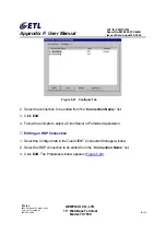 Preview for 72 page of ETL TeleCLIENT TC7530 Series User Manual