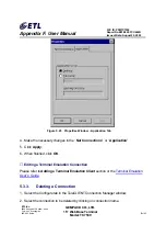 Preview for 74 page of ETL TeleCLIENT TC7530 Series User Manual