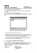 Preview for 76 page of ETL TeleCLIENT TC7530 Series User Manual