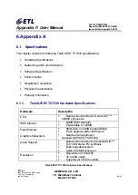 Preview for 79 page of ETL TeleCLIENT TC7530 Series User Manual