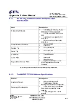 Preview for 80 page of ETL TeleCLIENT TC7530 Series User Manual