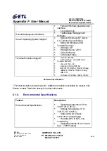 Preview for 81 page of ETL TeleCLIENT TC7530 Series User Manual