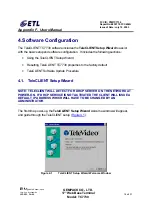 Preview for 18 page of ETL TeleCLIENT TC7730 Series User Manual