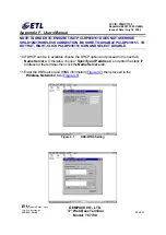 Preview for 22 page of ETL TeleCLIENT TC7730 Series User Manual