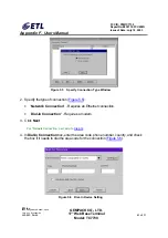 Preview for 62 page of ETL TeleCLIENT TC7730 Series User Manual