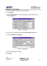 Preview for 63 page of ETL TeleCLIENT TC7730 Series User Manual