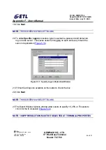Preview for 66 page of ETL TeleCLIENT TC7730 Series User Manual