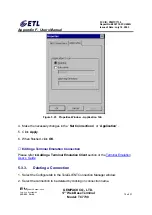 Preview for 74 page of ETL TeleCLIENT TC7730 Series User Manual