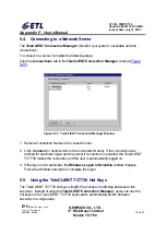 Preview for 76 page of ETL TeleCLIENT TC7730 Series User Manual