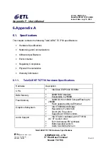 Preview for 79 page of ETL TeleCLIENT TC7730 Series User Manual