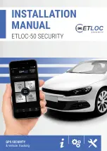 Preview for 1 page of ETLOC ETLOC-50 SECURITY Installation Manual