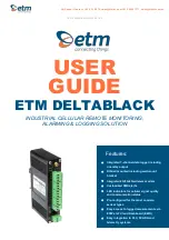 Preview for 1 page of ETM 71610 User Manual