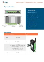 Preview for 6 page of ETM 71610 User Manual