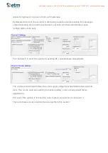 Preview for 23 page of ETM 71610 User Manual