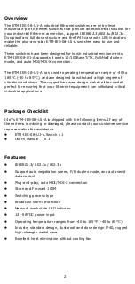 Preview for 2 page of ETM ETM-IES-08-U1-A User Manual