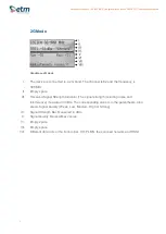 Preview for 5 page of ETM ETM22000M06 User Manual