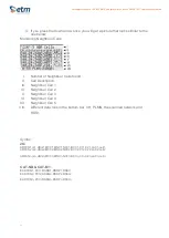 Preview for 11 page of ETM ETM22000M06 User Manual