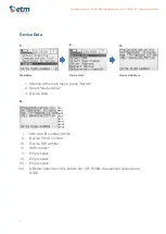 Preview for 17 page of ETM ETM22000M06 User Manual