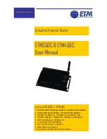 ETM ETM350C User Manual предпросмотр